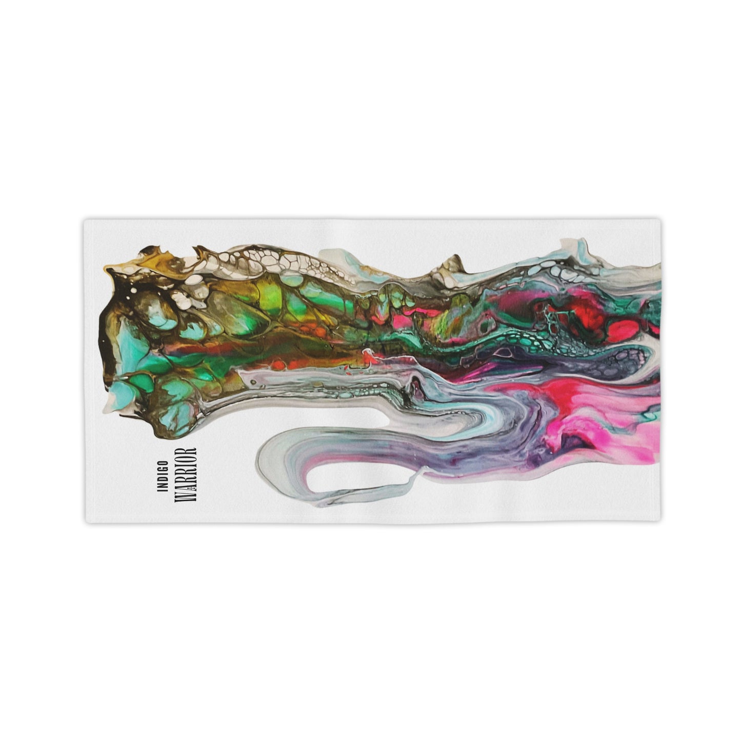 Indigo Warrior Beach Towel