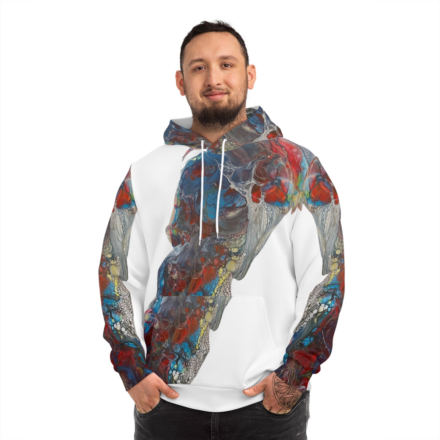 Indigo Warrior Fashion Hoodie