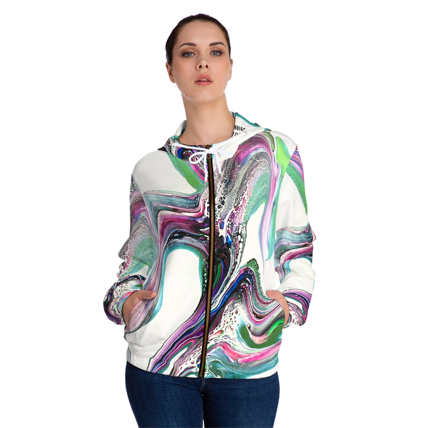Vivid Fluid Women's Hoodie