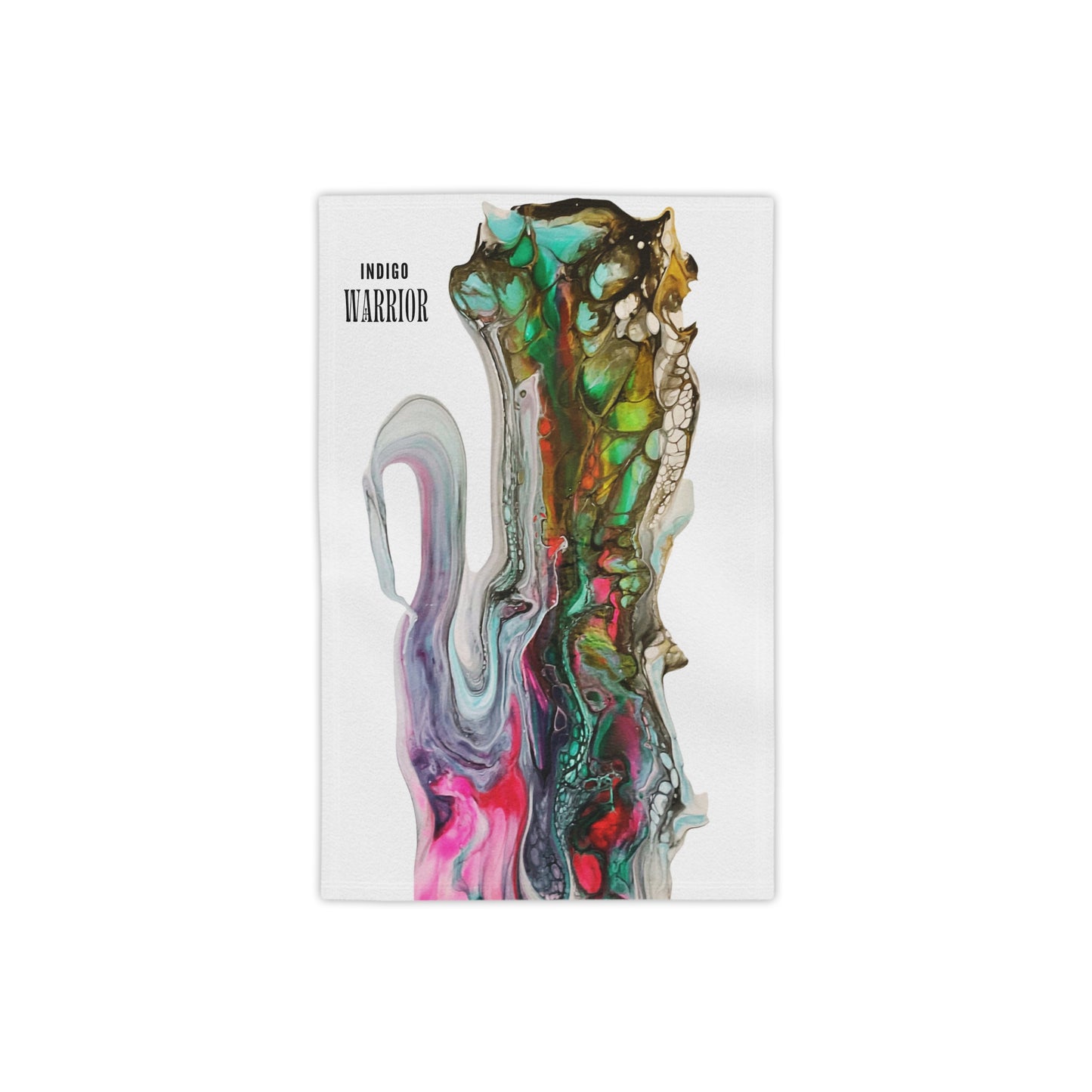 Indigo Warrior Beach Towel