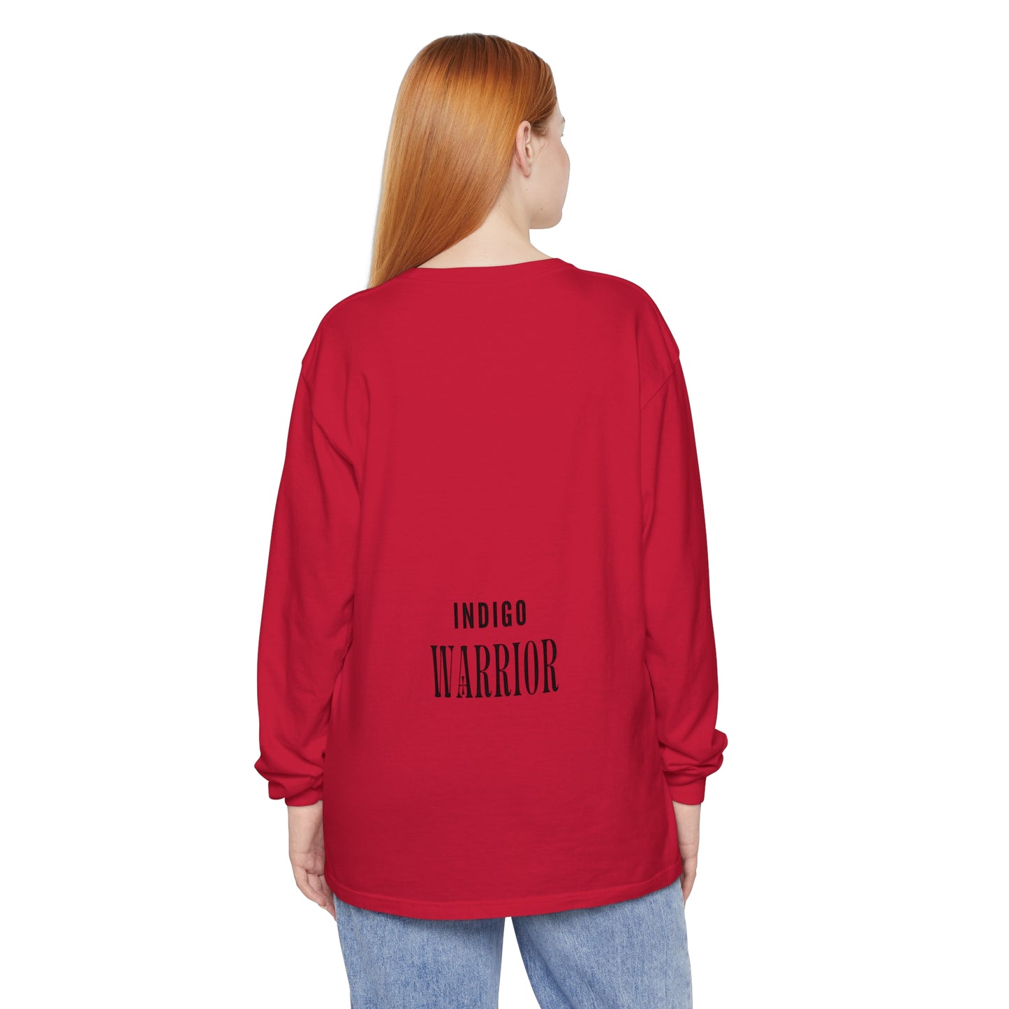 Indigo Warrior Green Alien Long Sleeve T-Shirt