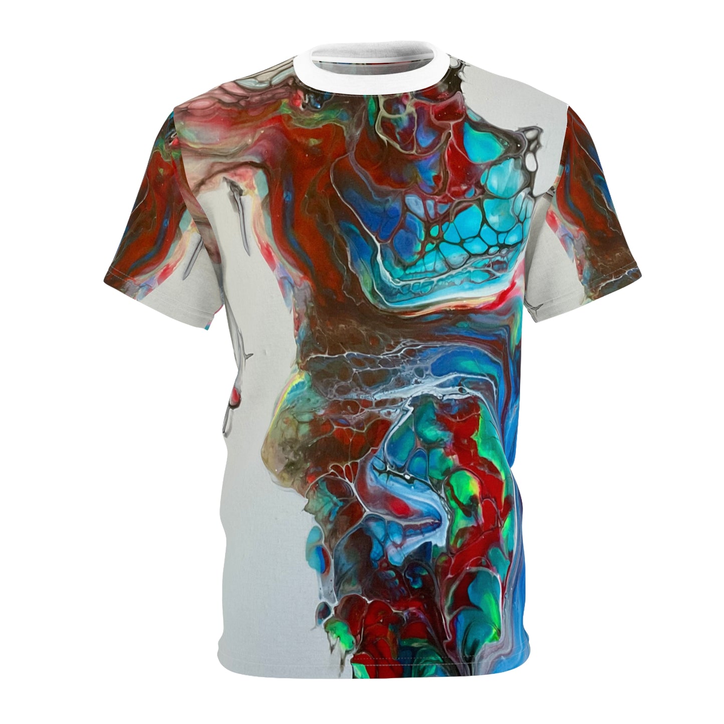 Fluid art ‘dragon’ t -shirt