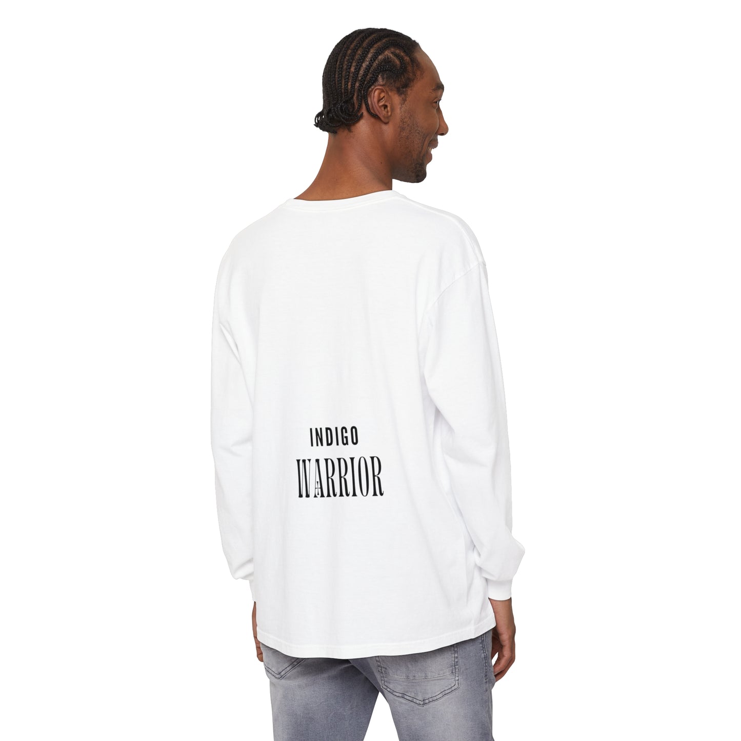 Indigo Warrior Green Alien Long Sleeve T-Shirt