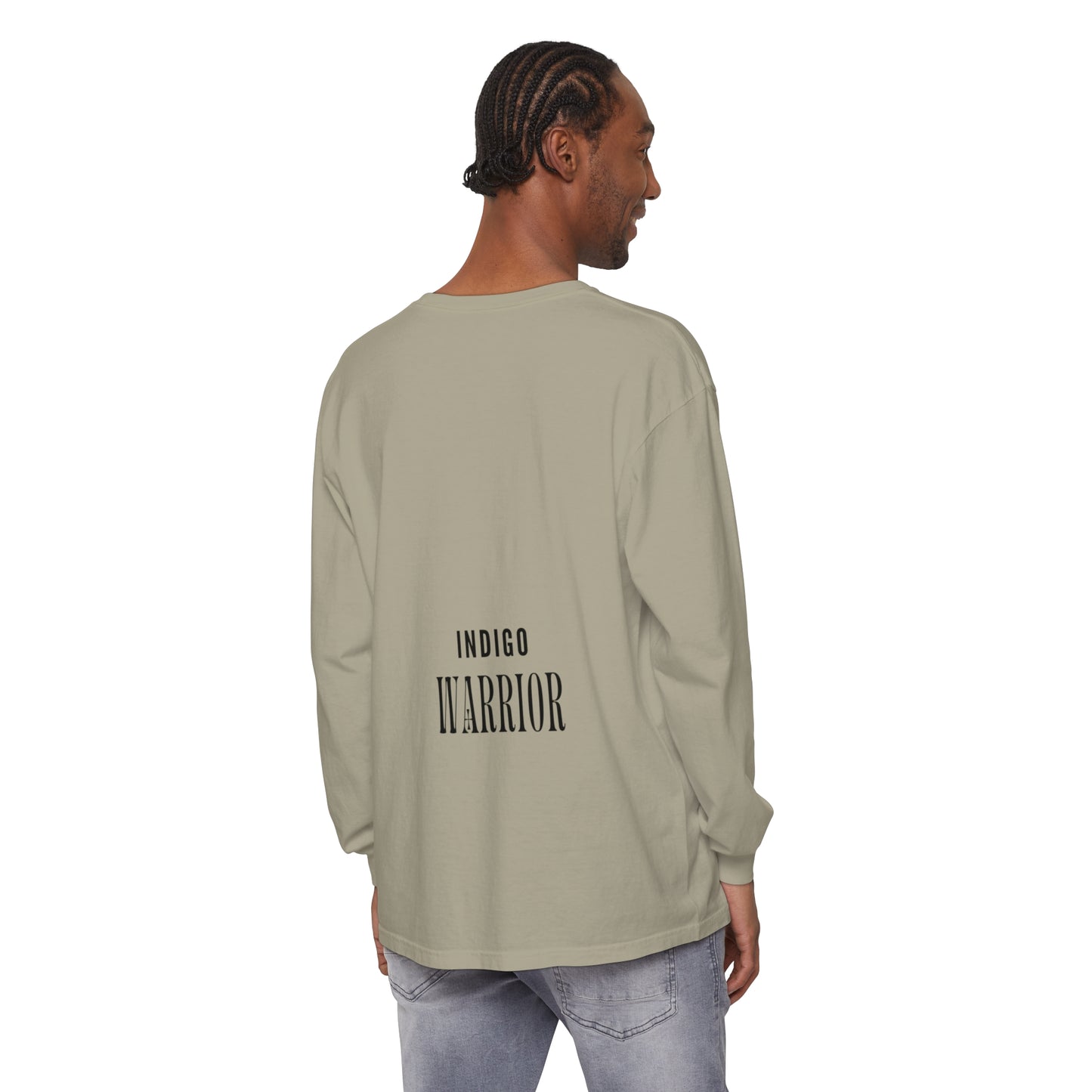 Indigo Warrior Green Alien Long Sleeve T-Shirt