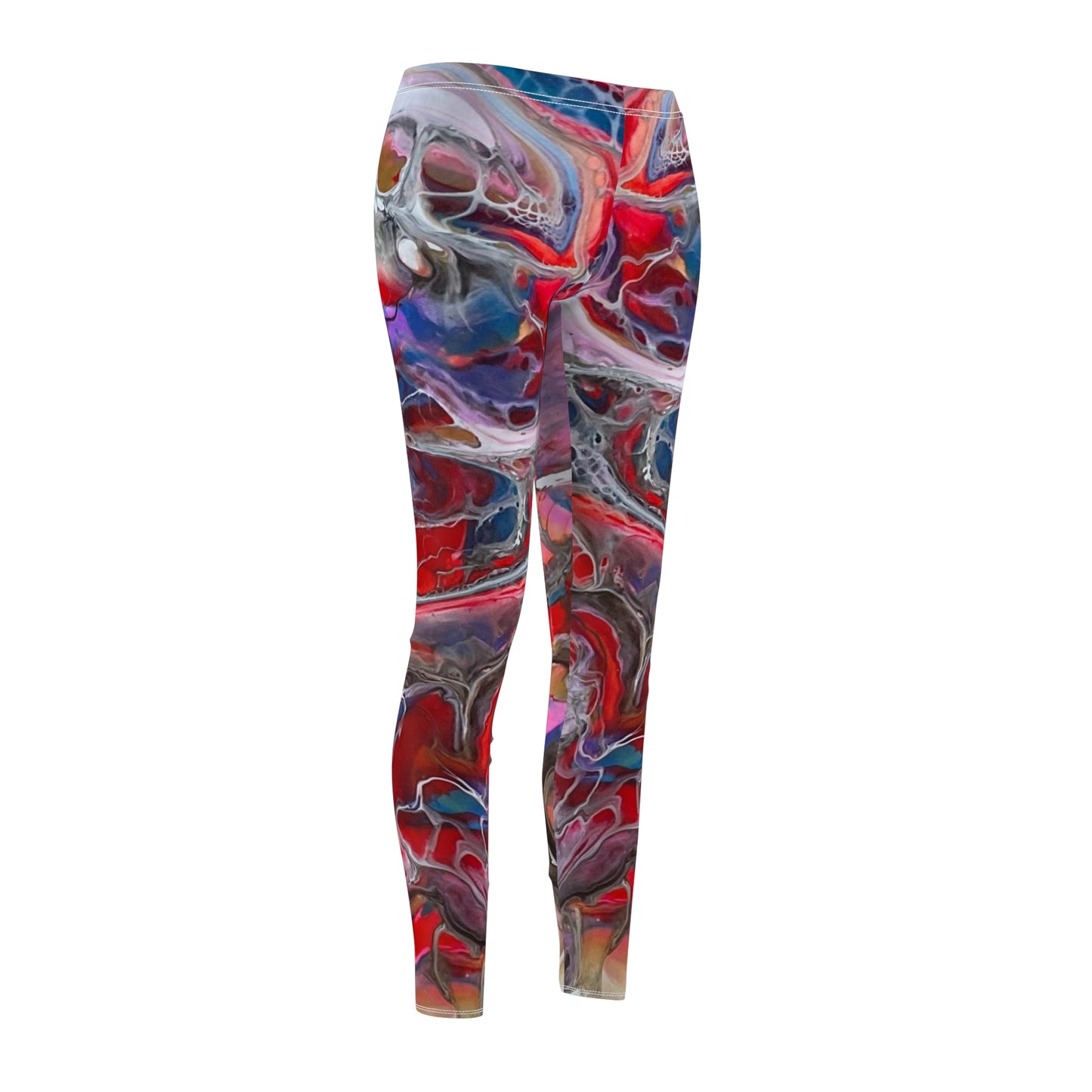 printed leggings for her, art legging, unique leggings for women, art print leggings