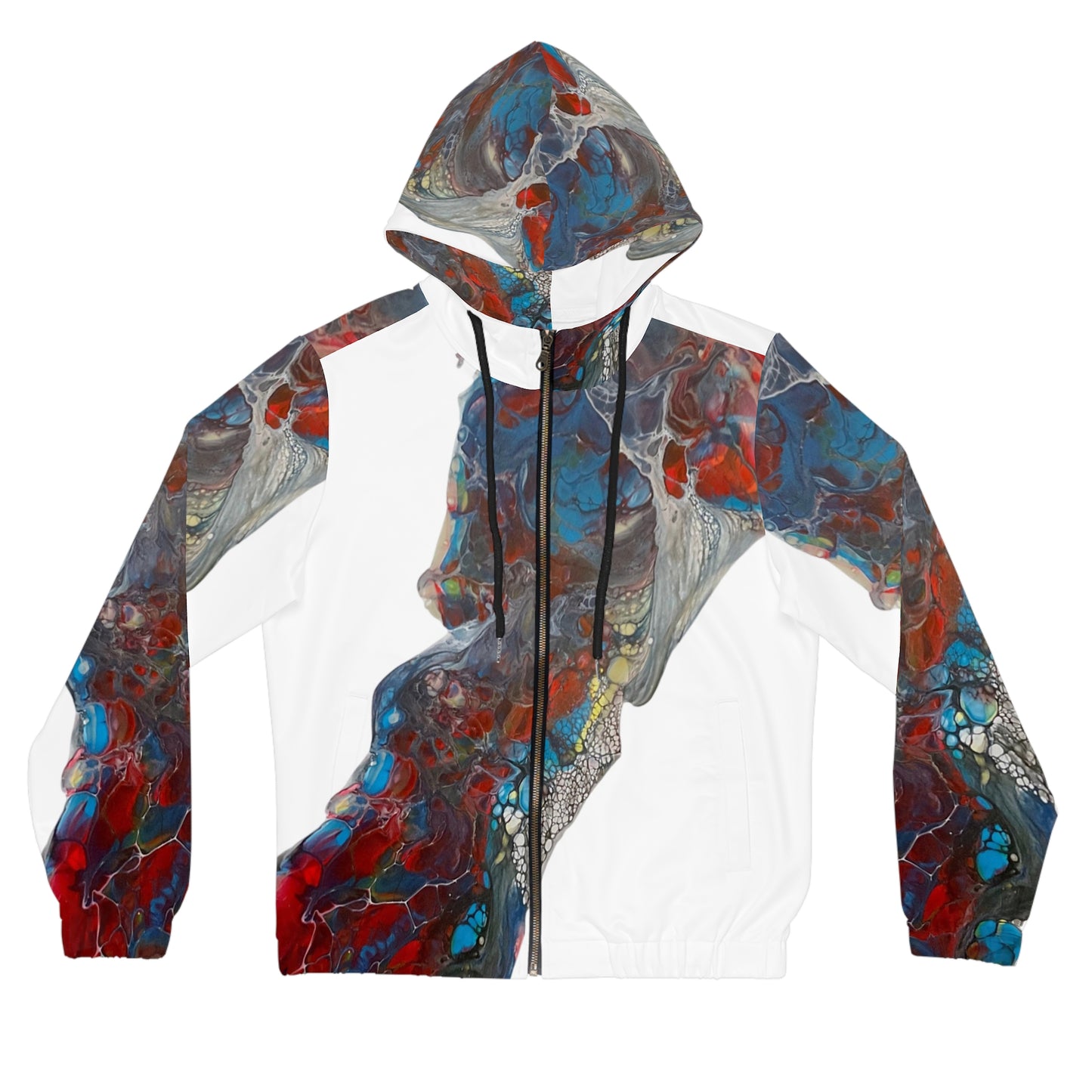 Indigo Warrior Full-Zip Hoodie
