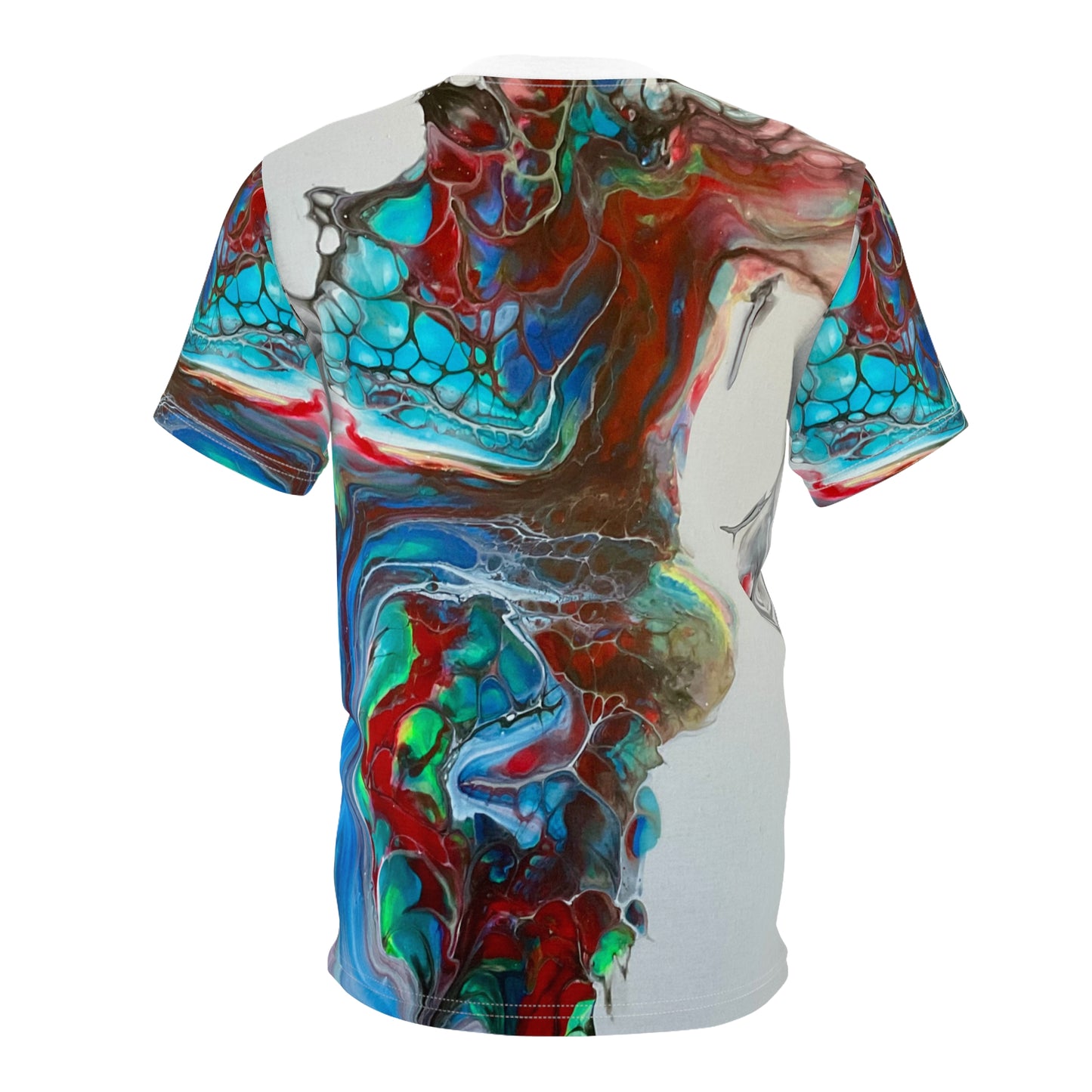 Fluid art ‘dragon’ t -shirt