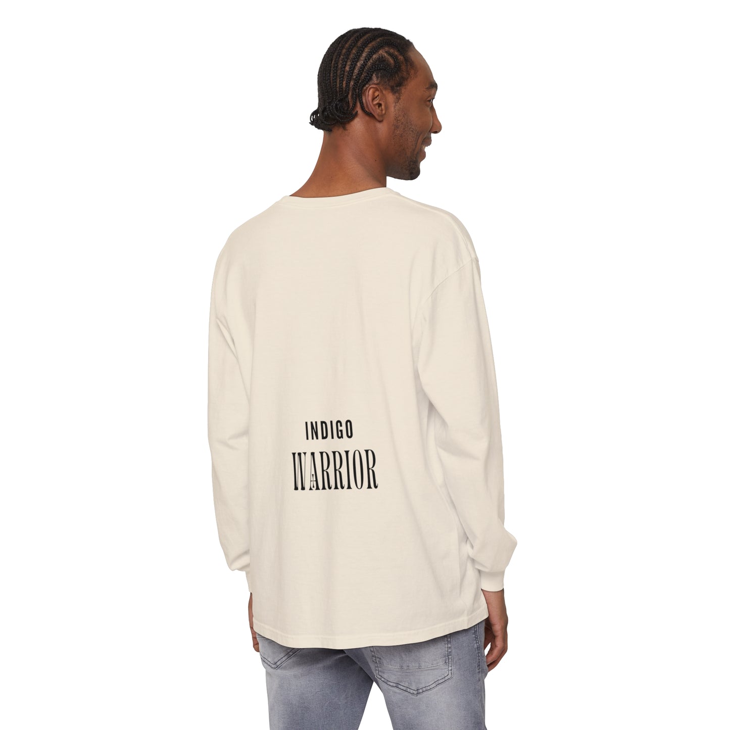 Indigo Warrior Green Alien Long Sleeve T-Shirt