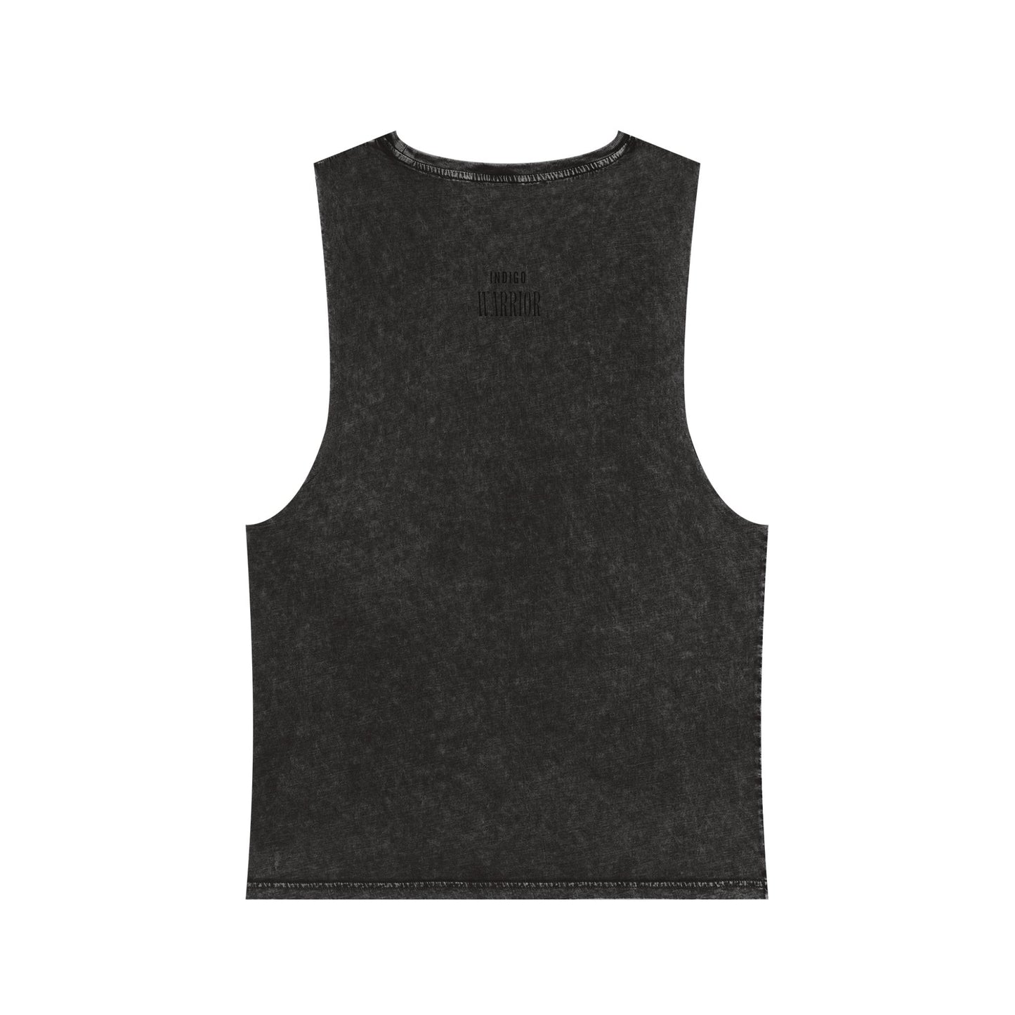 Green Alien Warrior Stonewash Tank Top