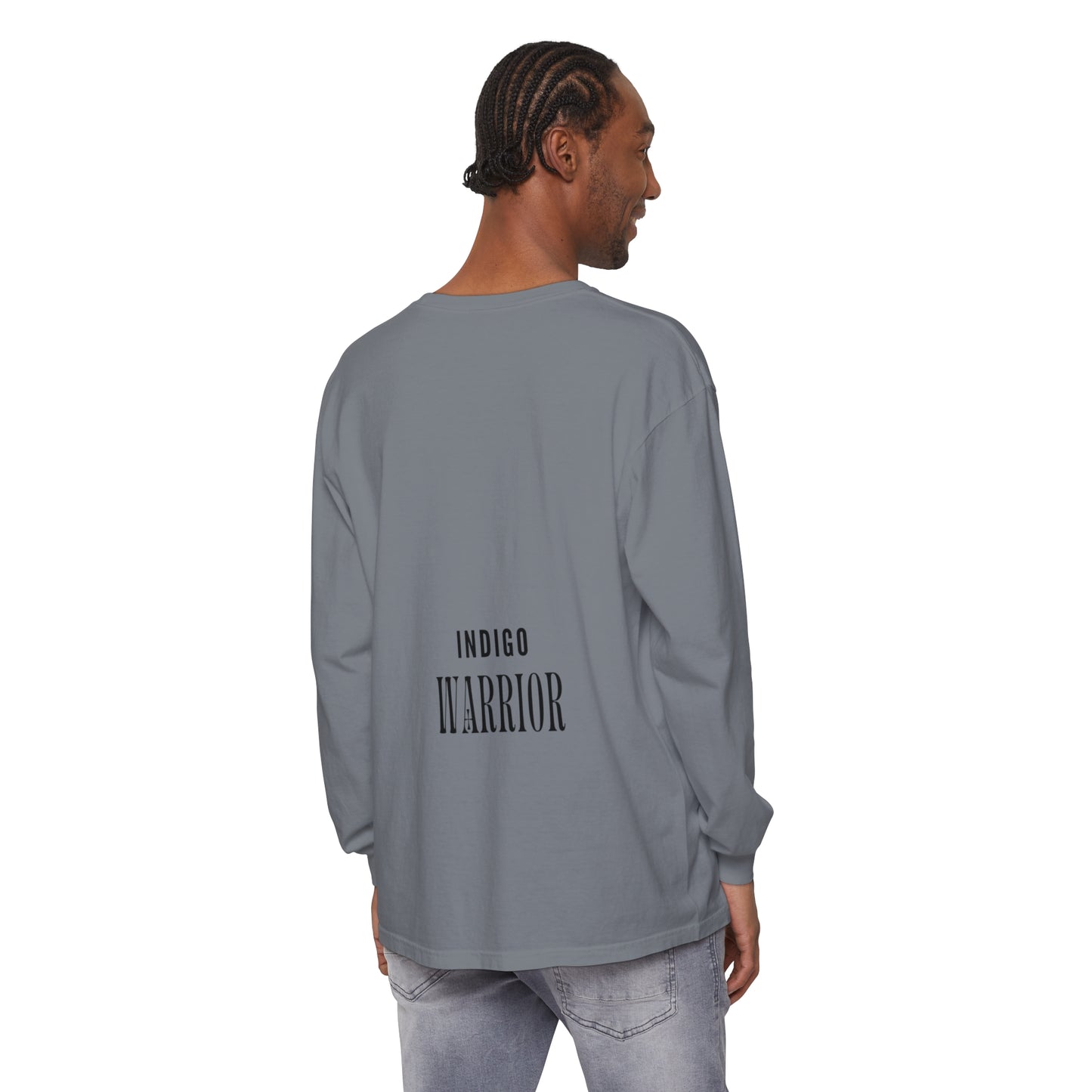Indigo Warrior Green Alien Long Sleeve T-Shirt
