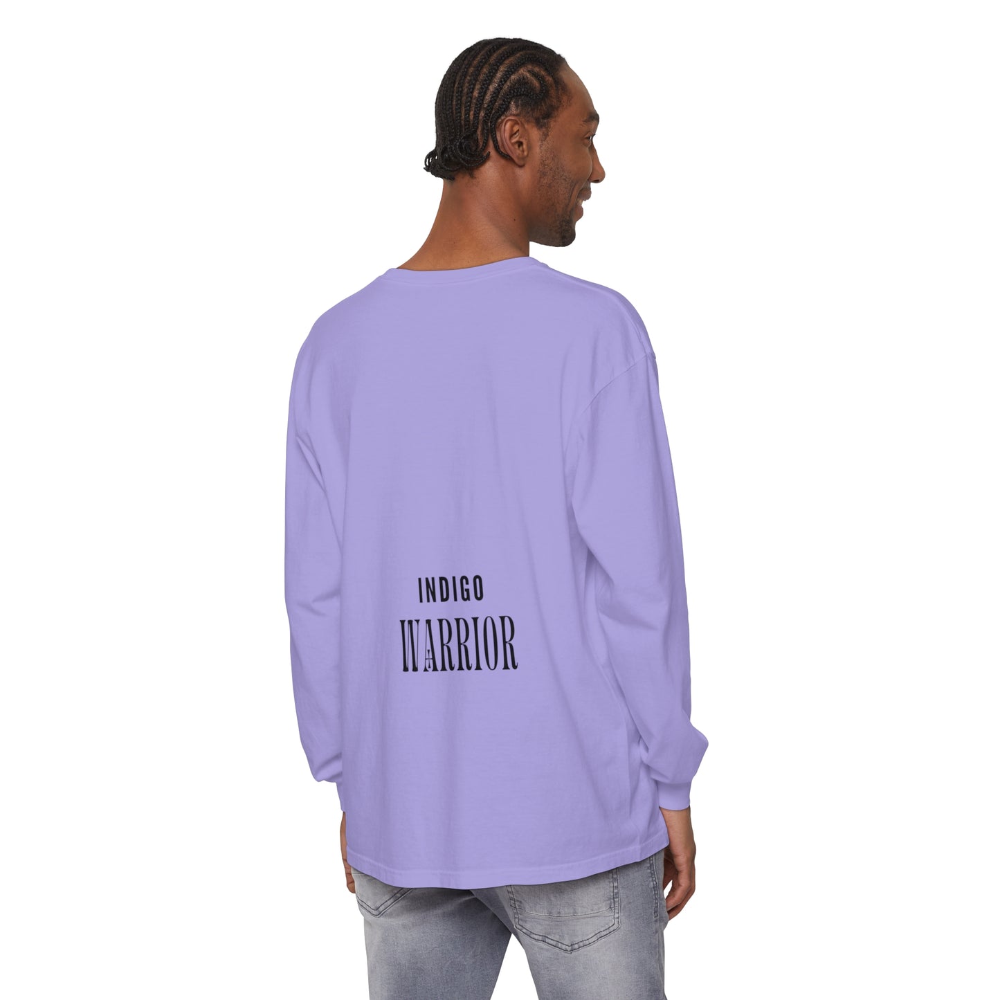 Indigo Warrior Green Alien Long Sleeve T-Shirt