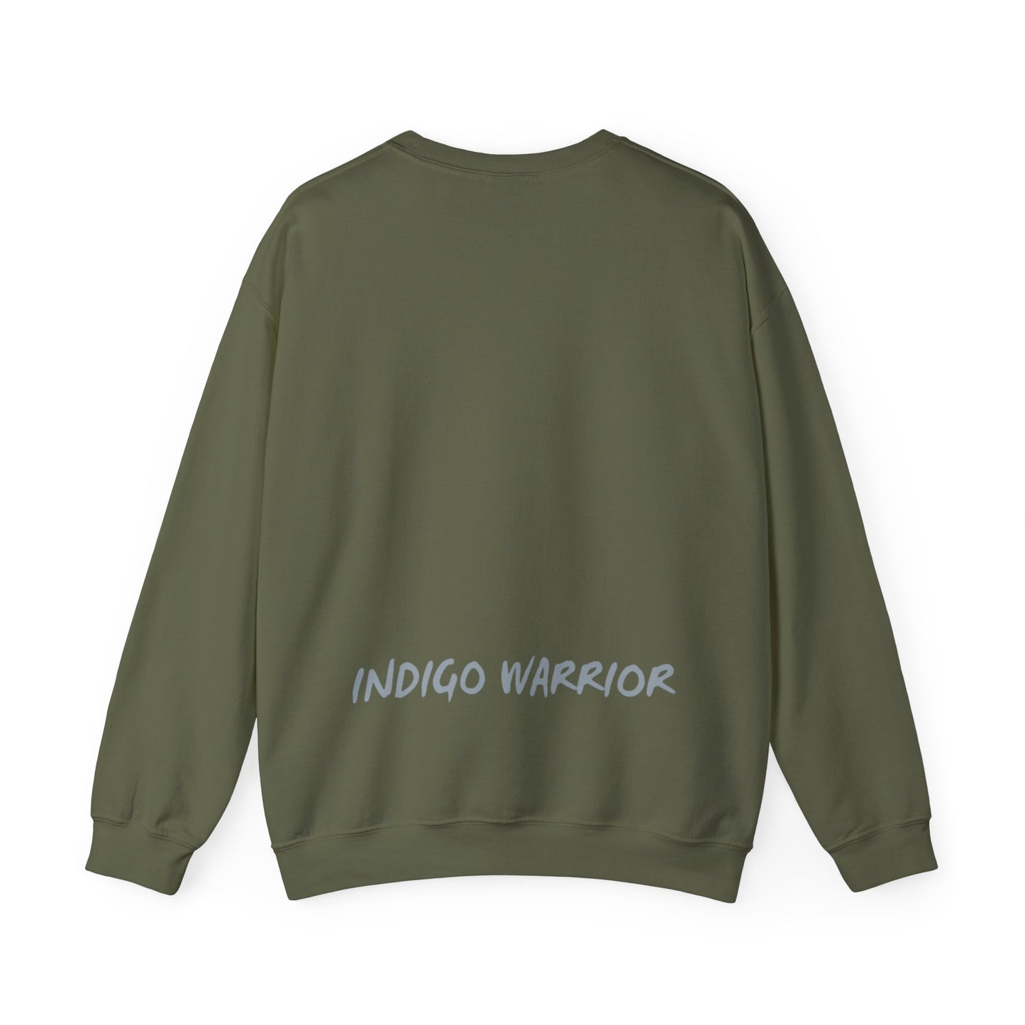 Indigo Warrior Green Alien Sweatshirt