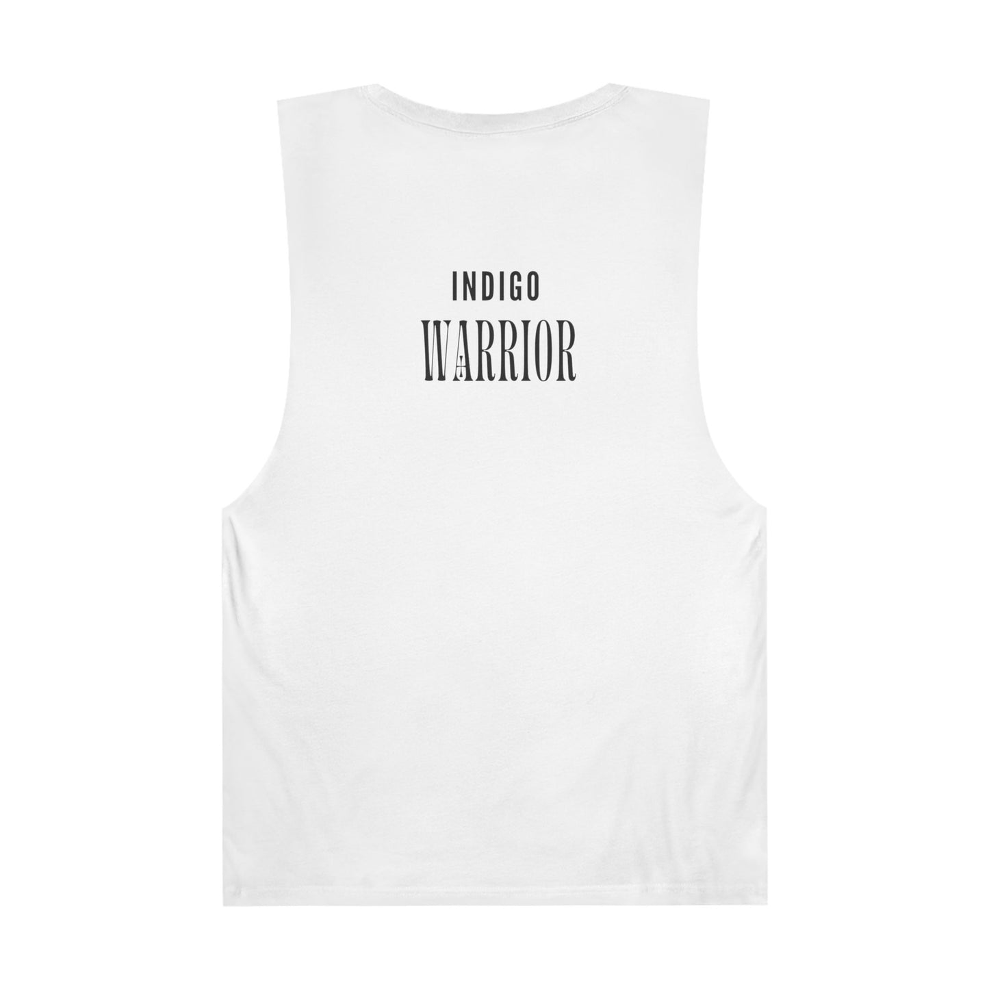 Unisex Tank - Samurai Print Indigo Warrior Tank