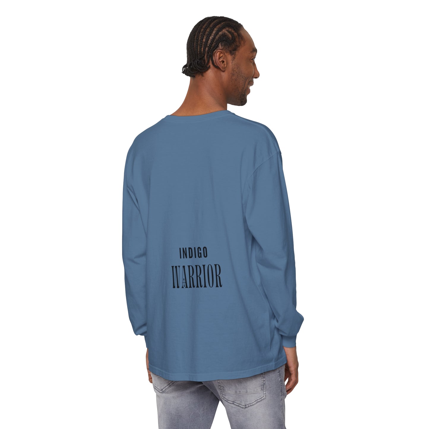 Indigo Warrior Green Alien Long Sleeve T-Shirt