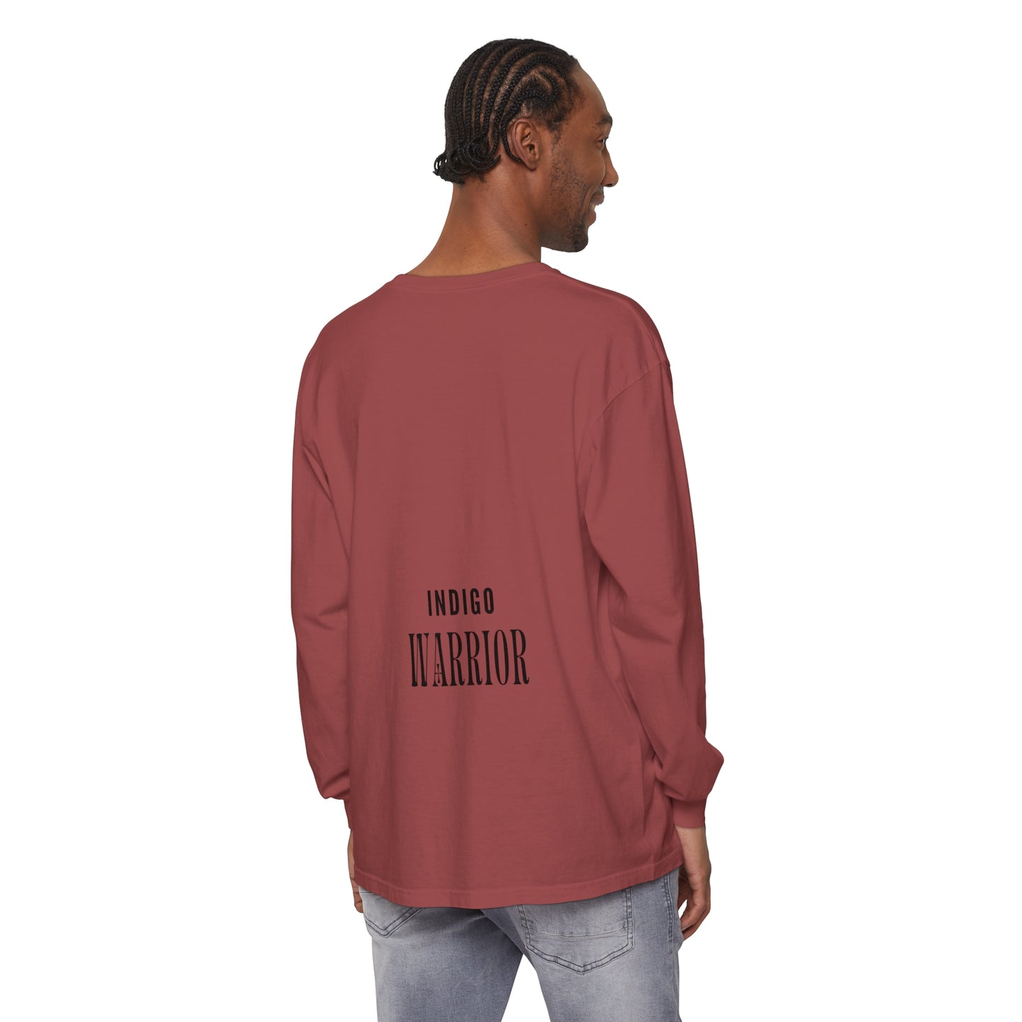 Indigo Warrior Green Alien Long Sleeve T-Shirt