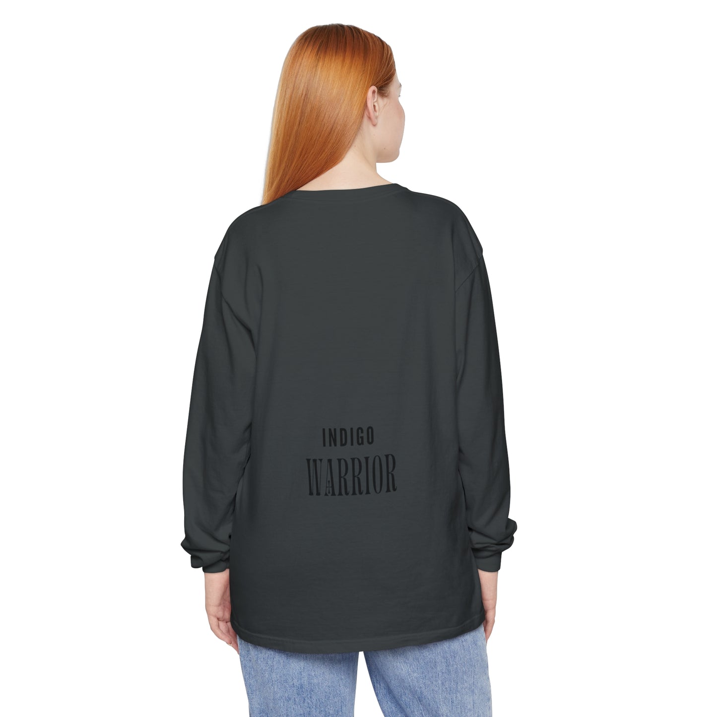 Indigo Warrior Green Alien Long Sleeve T-Shirt