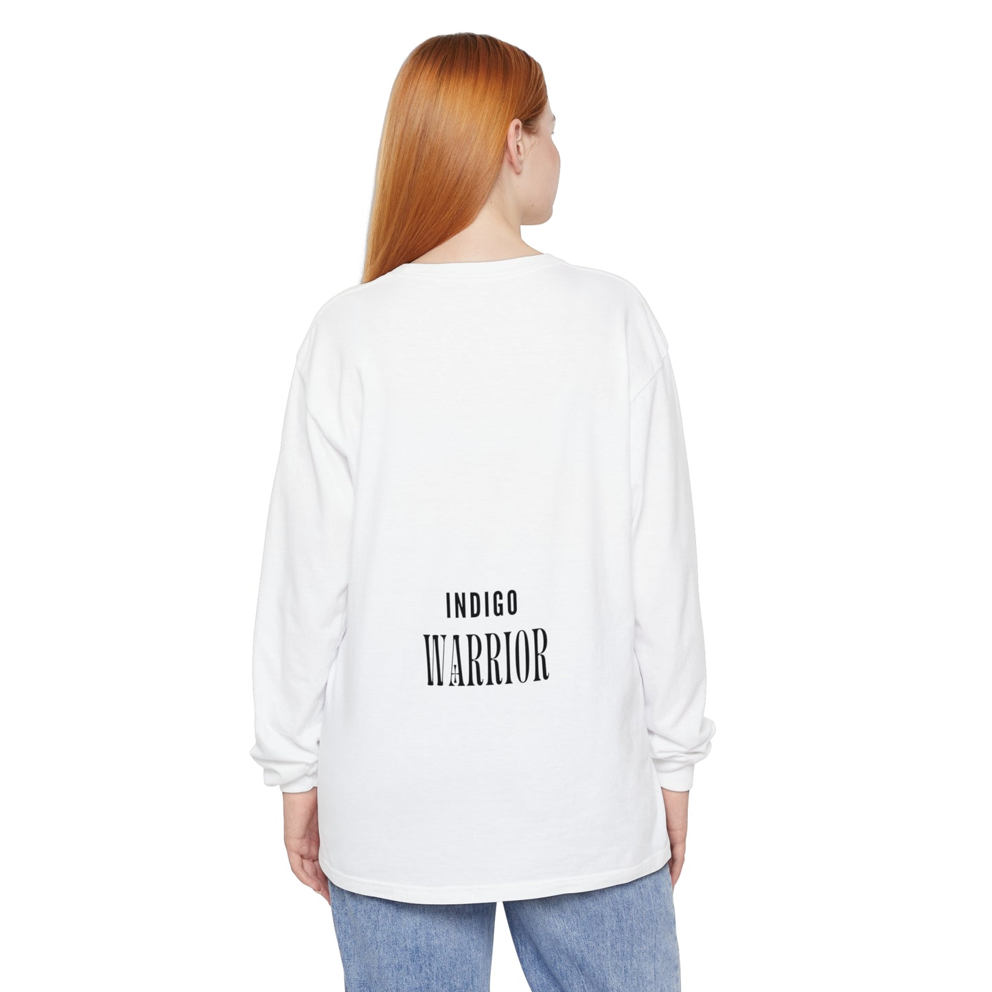 Indigo Warrior Green Alien Long Sleeve T-Shirt