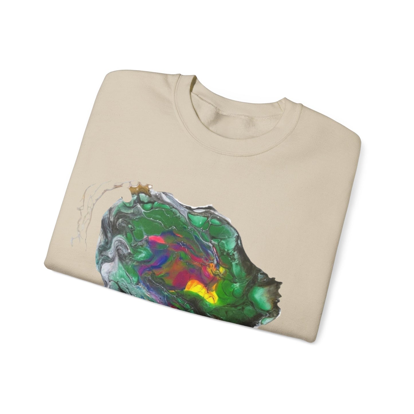 Indigo Warrior Green Alien Sweatshirt