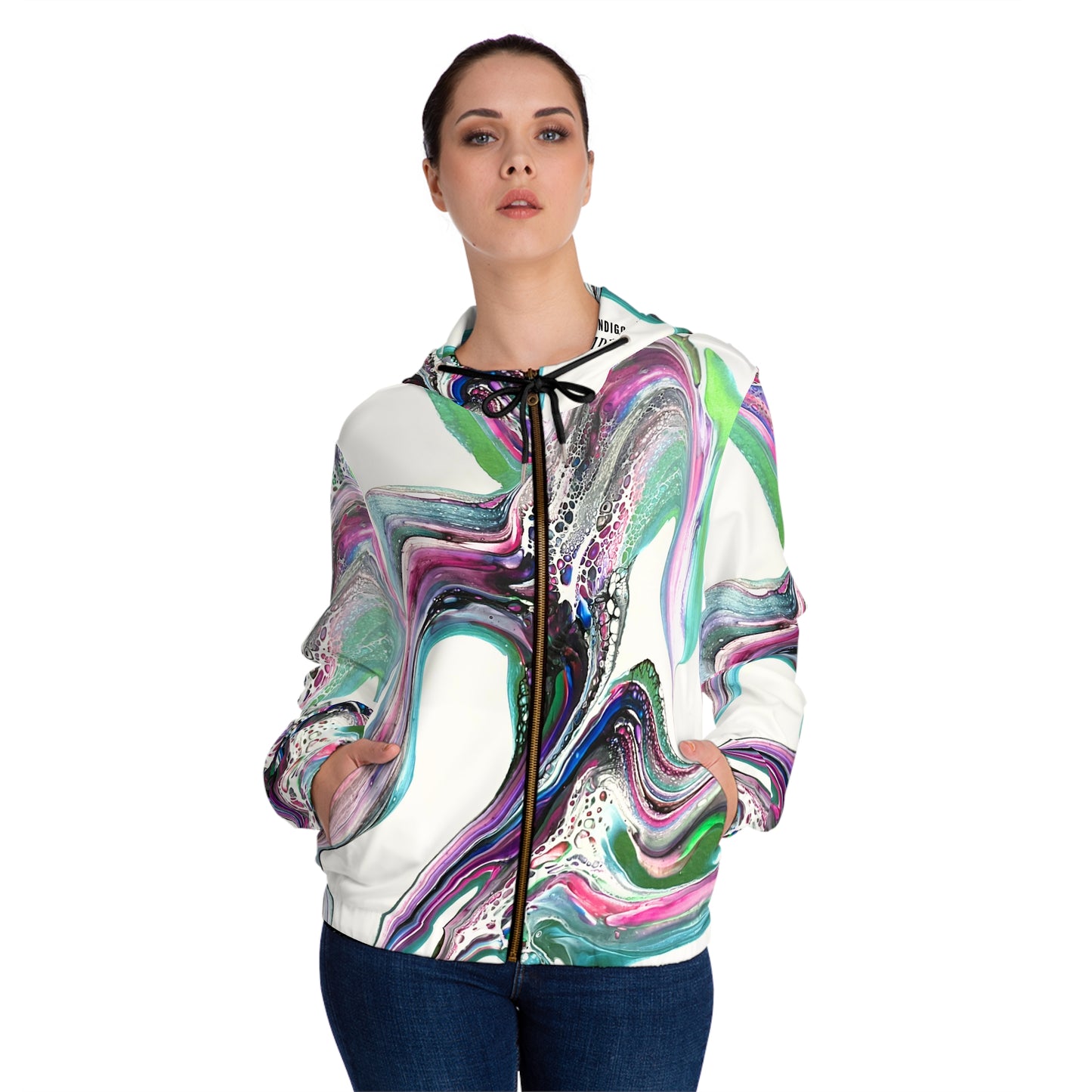 Vivid Fluid Women's Hoodie