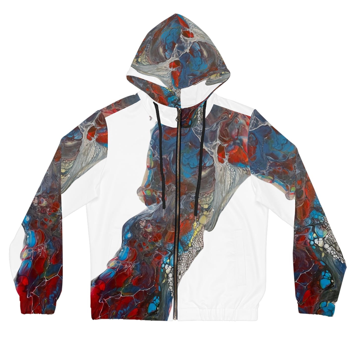 Indigo Warrior Full-Zip Hoodie