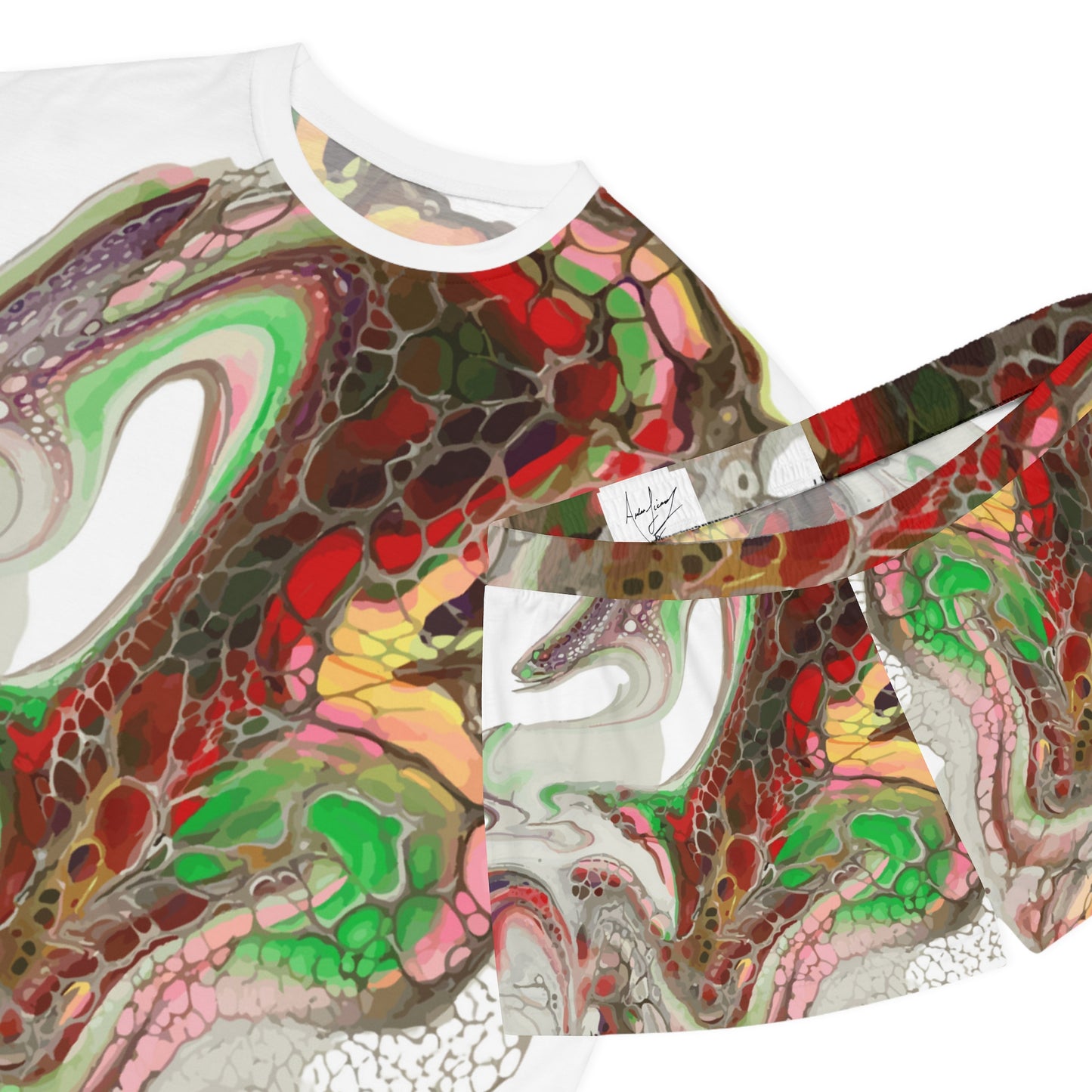 Women's Pajama Set - Bouncing Bunny Print