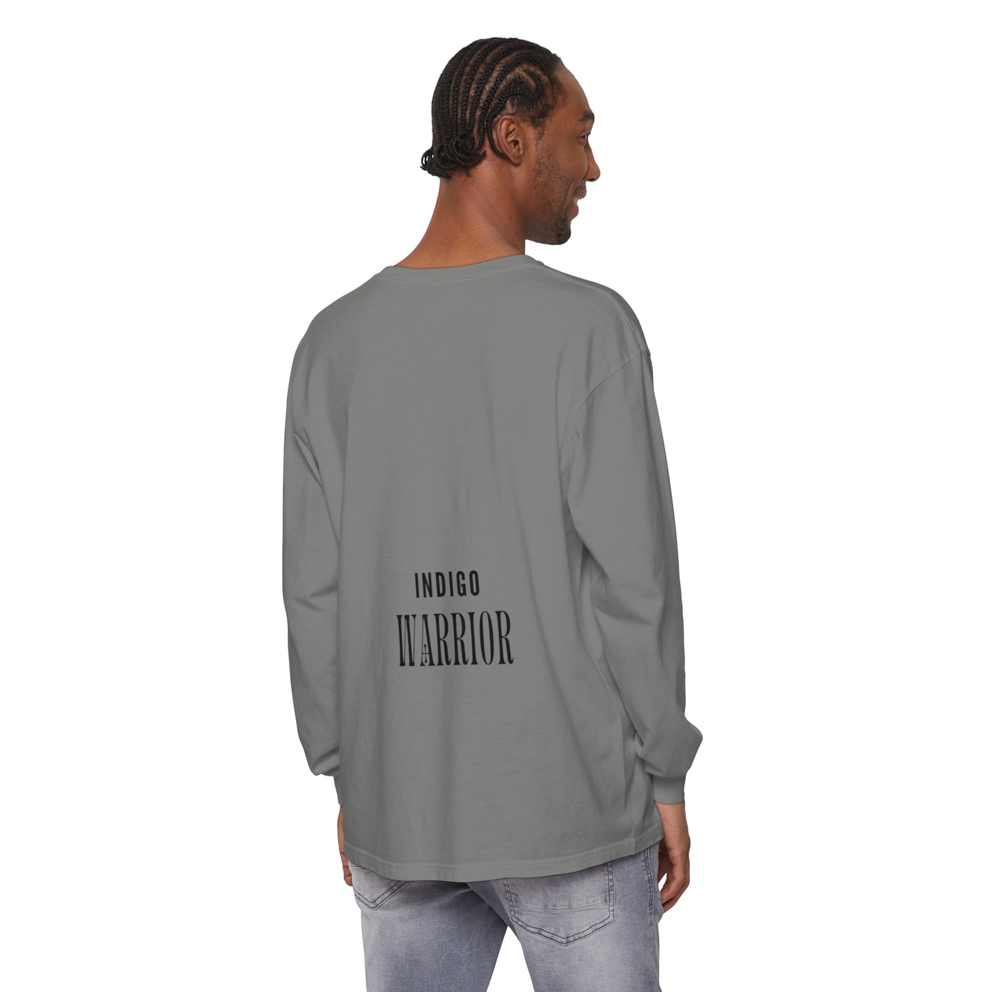 Indigo Warrior Green Alien Long Sleeve T-Shirt