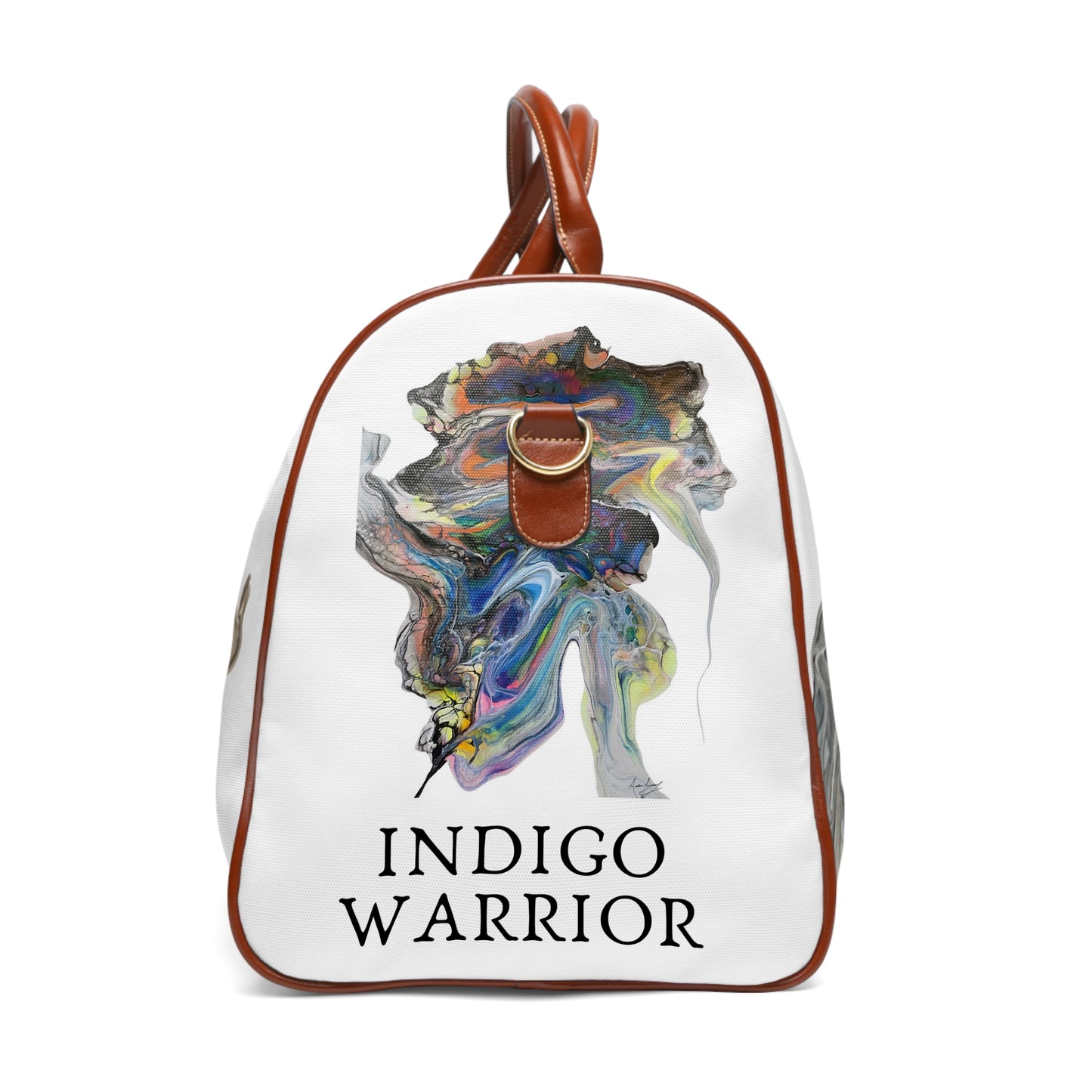 Travel Bag - 'The Artist' & 'Animal Medley' Indigo Warrior Arty Waterproof Bag