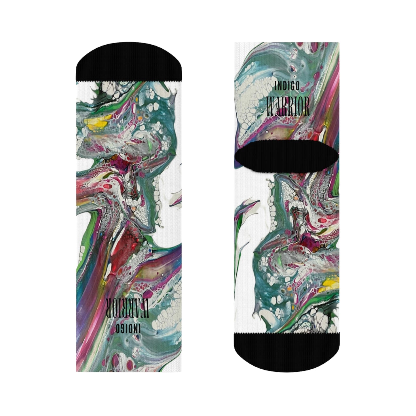 Crew Socks for her printed art socks for women ankle soaks