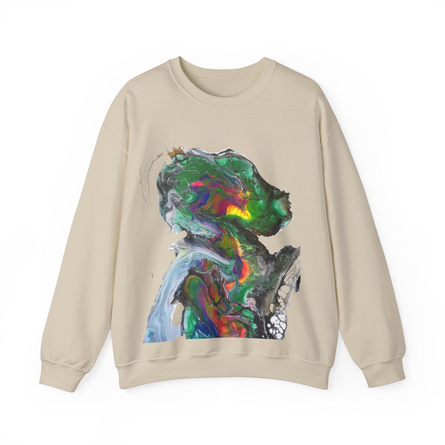 Indigo Warrior Green Alien Sweatshirt