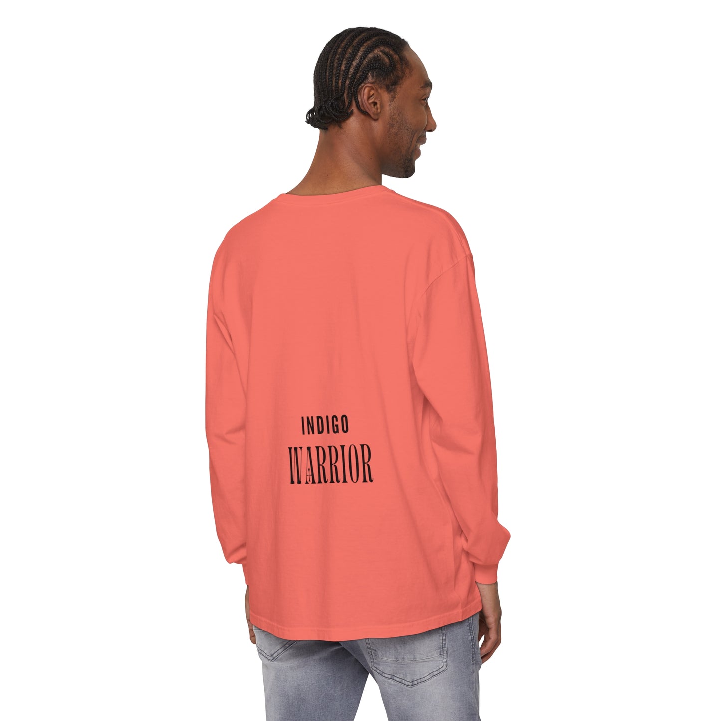 Indigo Warrior Green Alien Long Sleeve T-Shirt