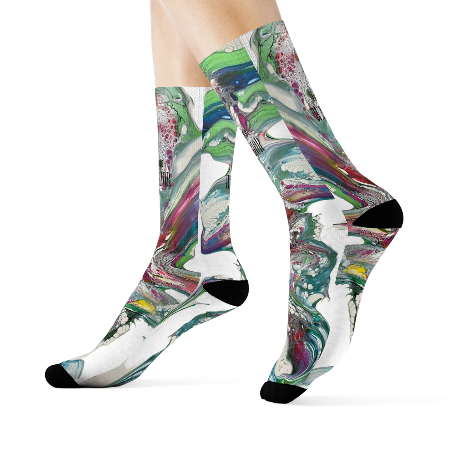 Crew Socks for her printed art socks for women ankle soaks