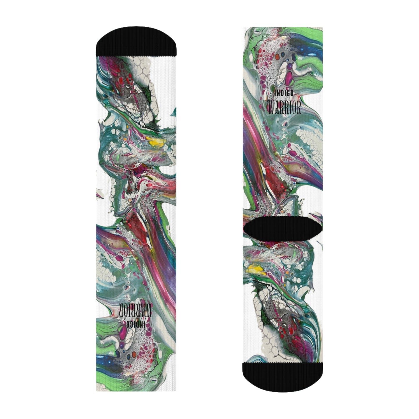 Crew Socks for her printed art socks for women ankle soaks