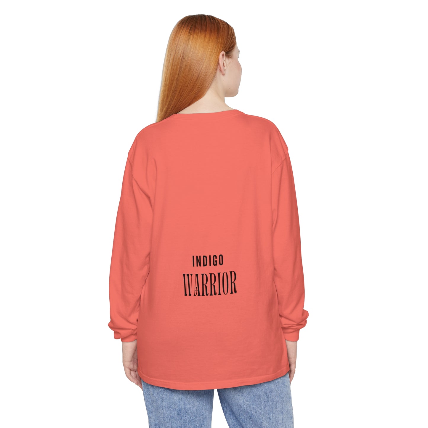 Indigo Warrior Green Alien Long Sleeve T-Shirt