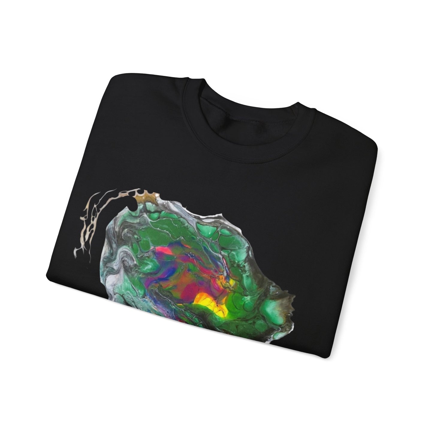 Indigo Warrior Green Alien Sweatshirt