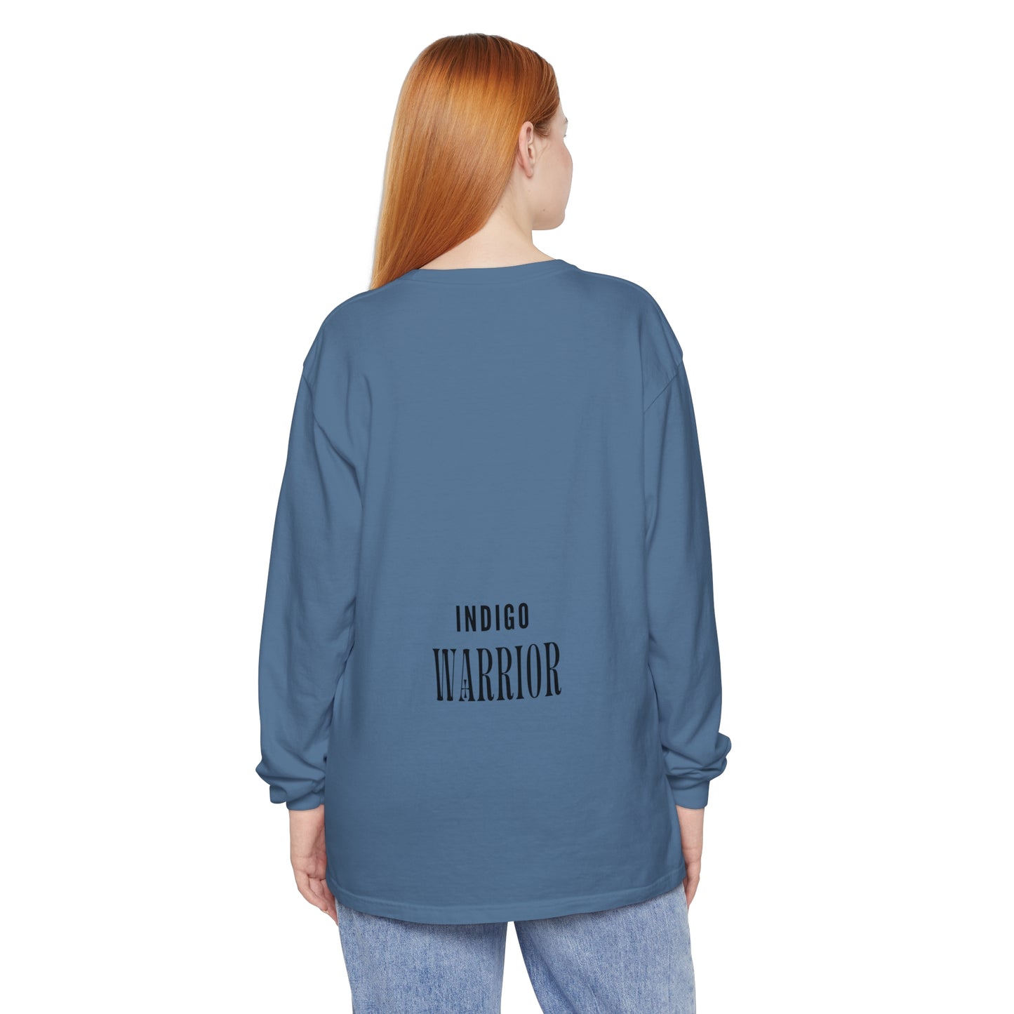 Indigo Warrior Green Alien Long Sleeve T-Shirt
