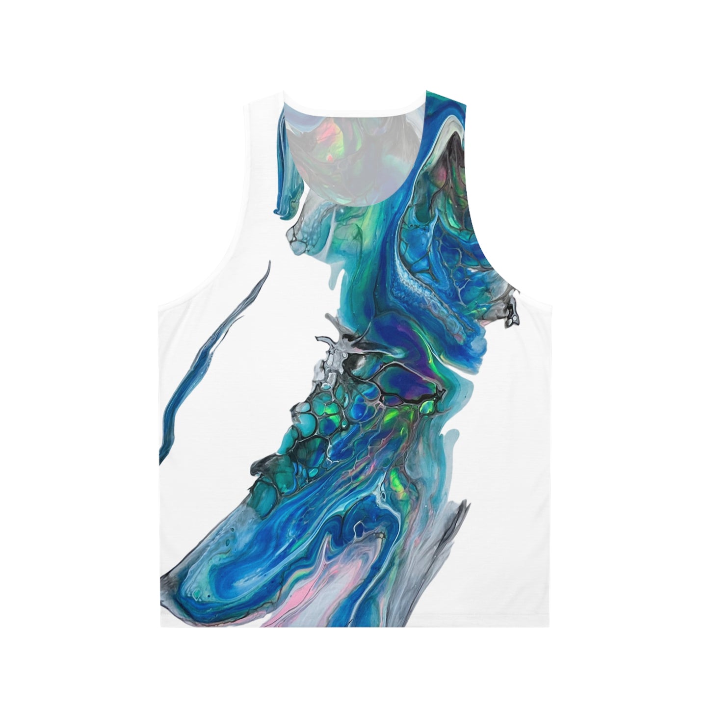 Fluid Art Print 'The Boot' Tank Top