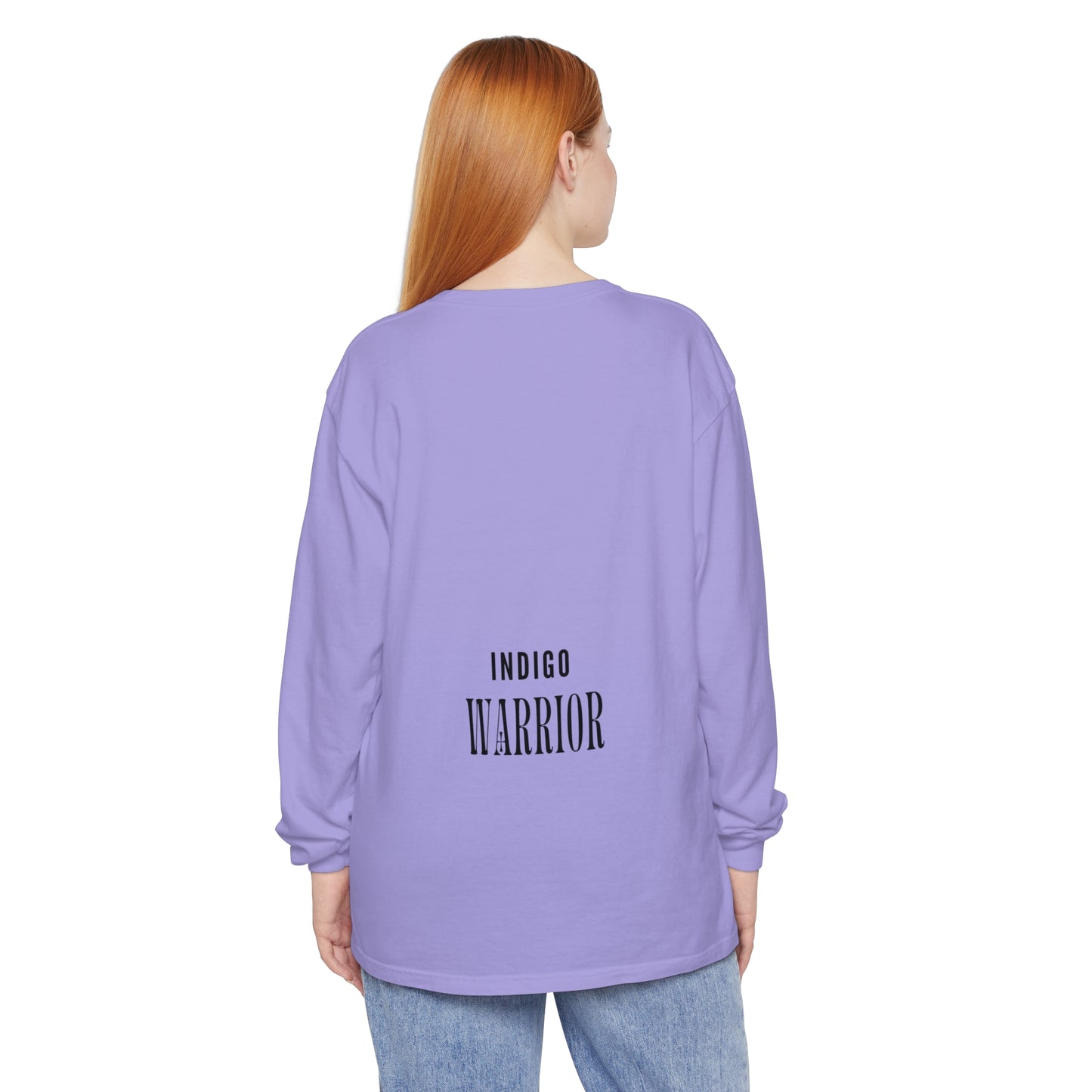 Indigo Warrior Green Alien Long Sleeve T-Shirt