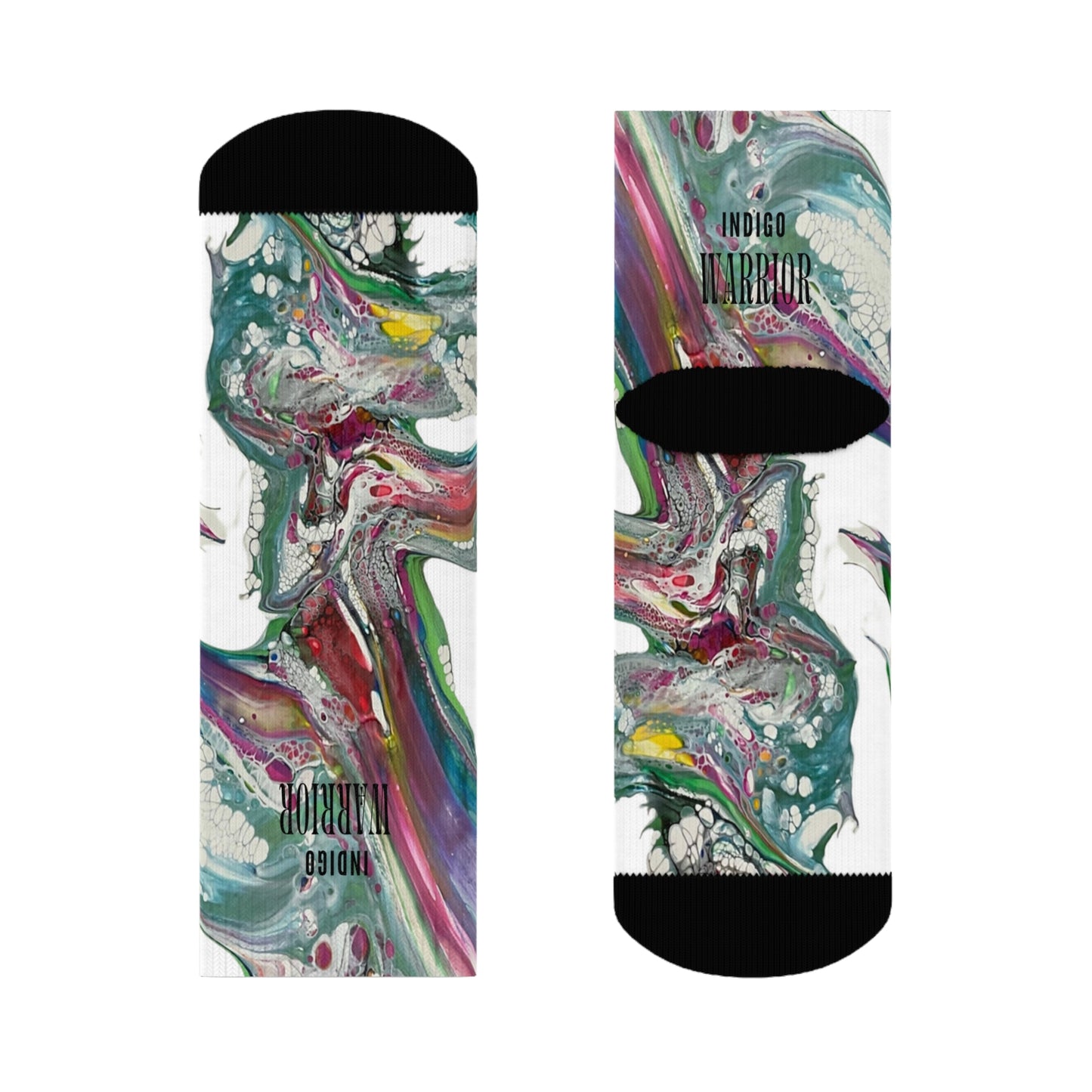 Crew Socks for her printed art socks for women ankle soaks