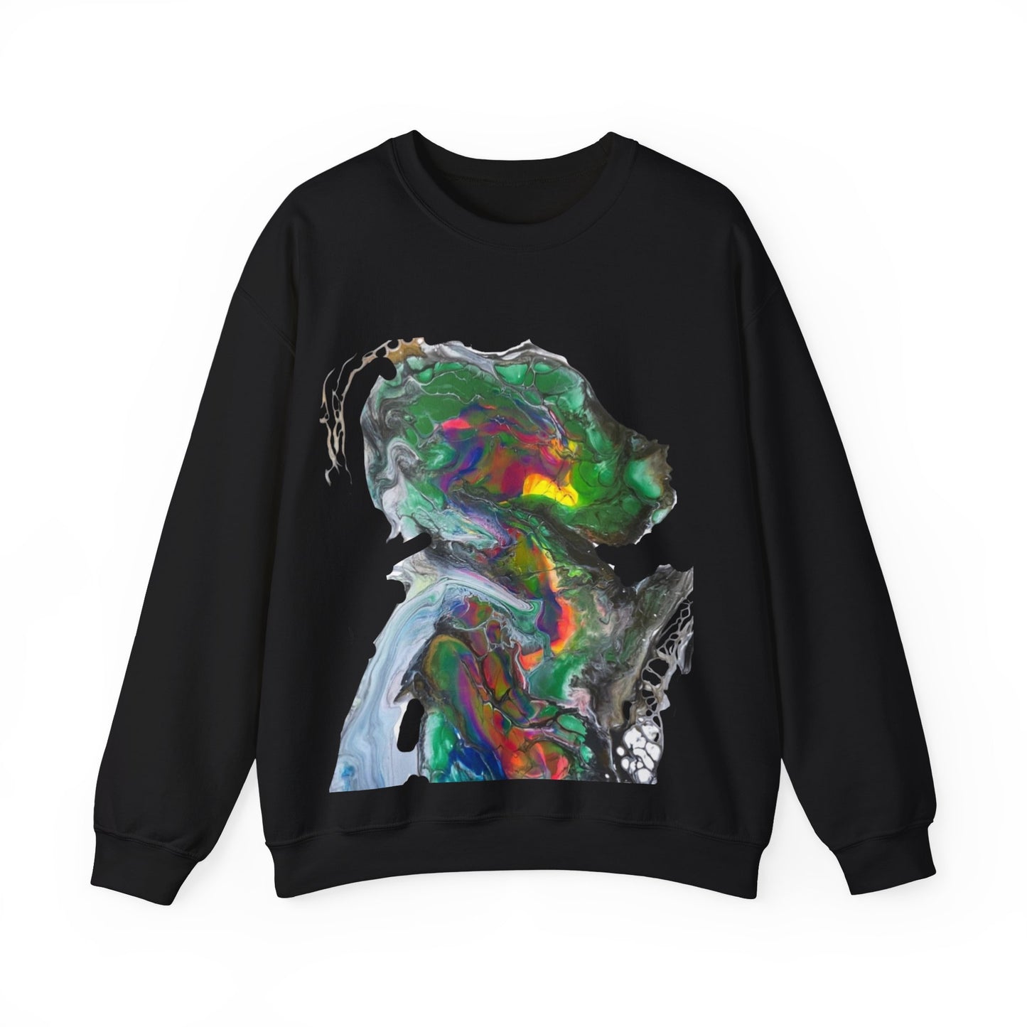 Indigo Warrior Green Alien Sweatshirt