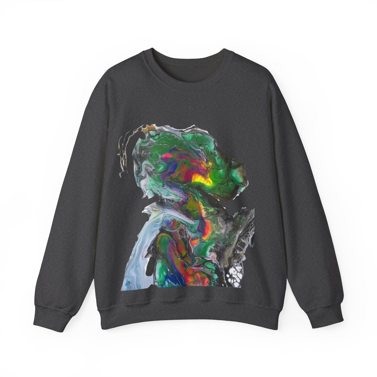 Indigo Warrior Green Alien Sweatshirt