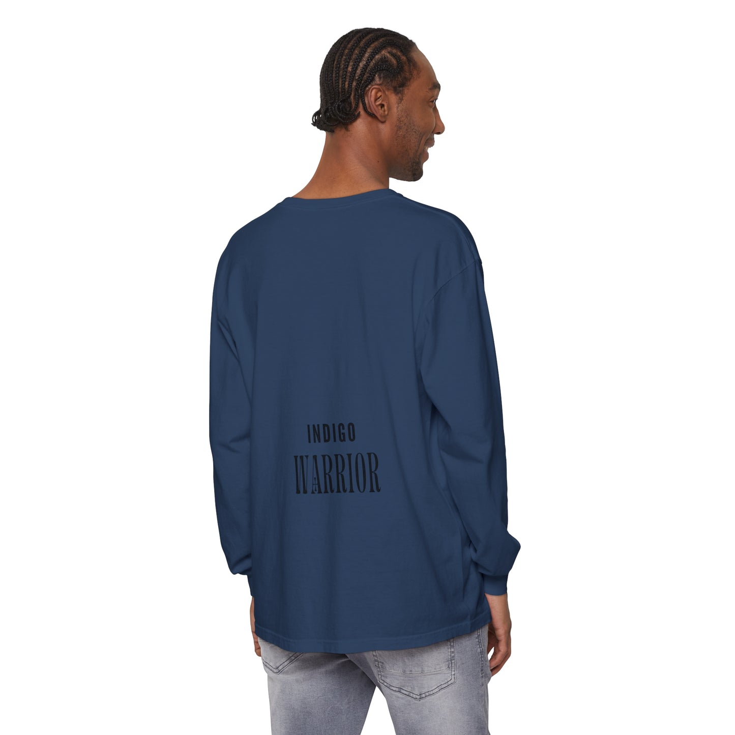 Indigo Warrior Green Alien Long Sleeve T-Shirt