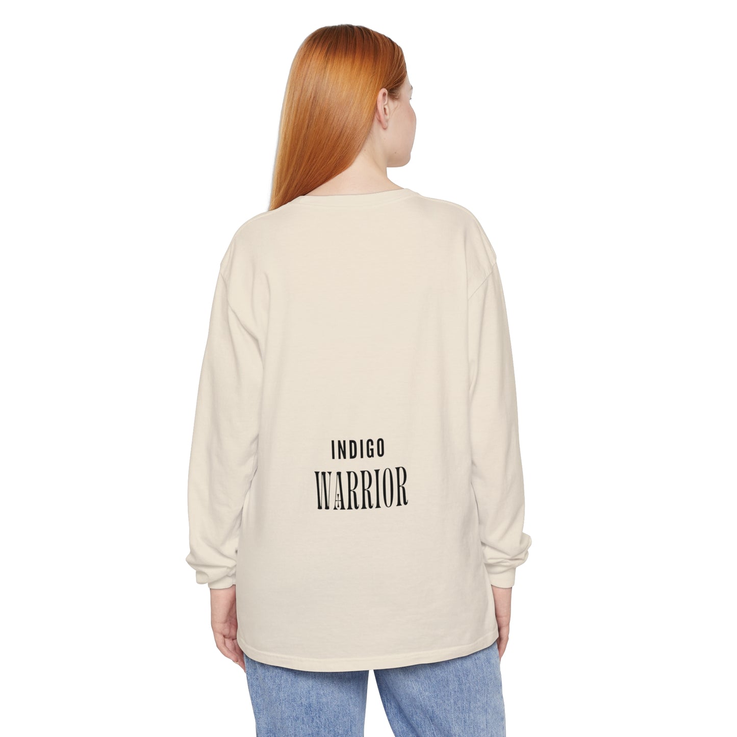 Indigo Warrior Green Alien Long Sleeve T-Shirt