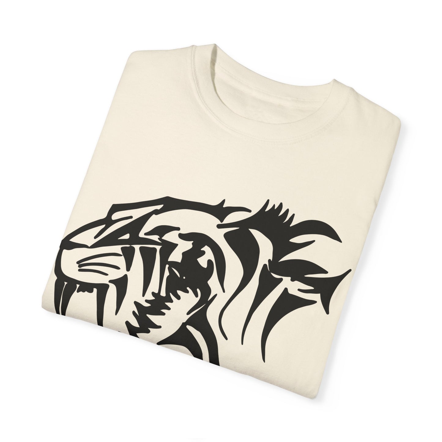 Indigo Warrior Tribal Tiger T-shirt