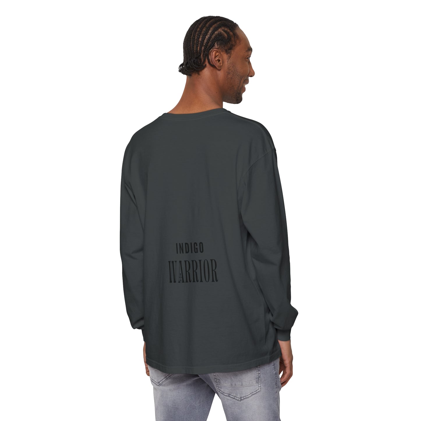 Indigo Warrior Green Alien Long Sleeve T-Shirt