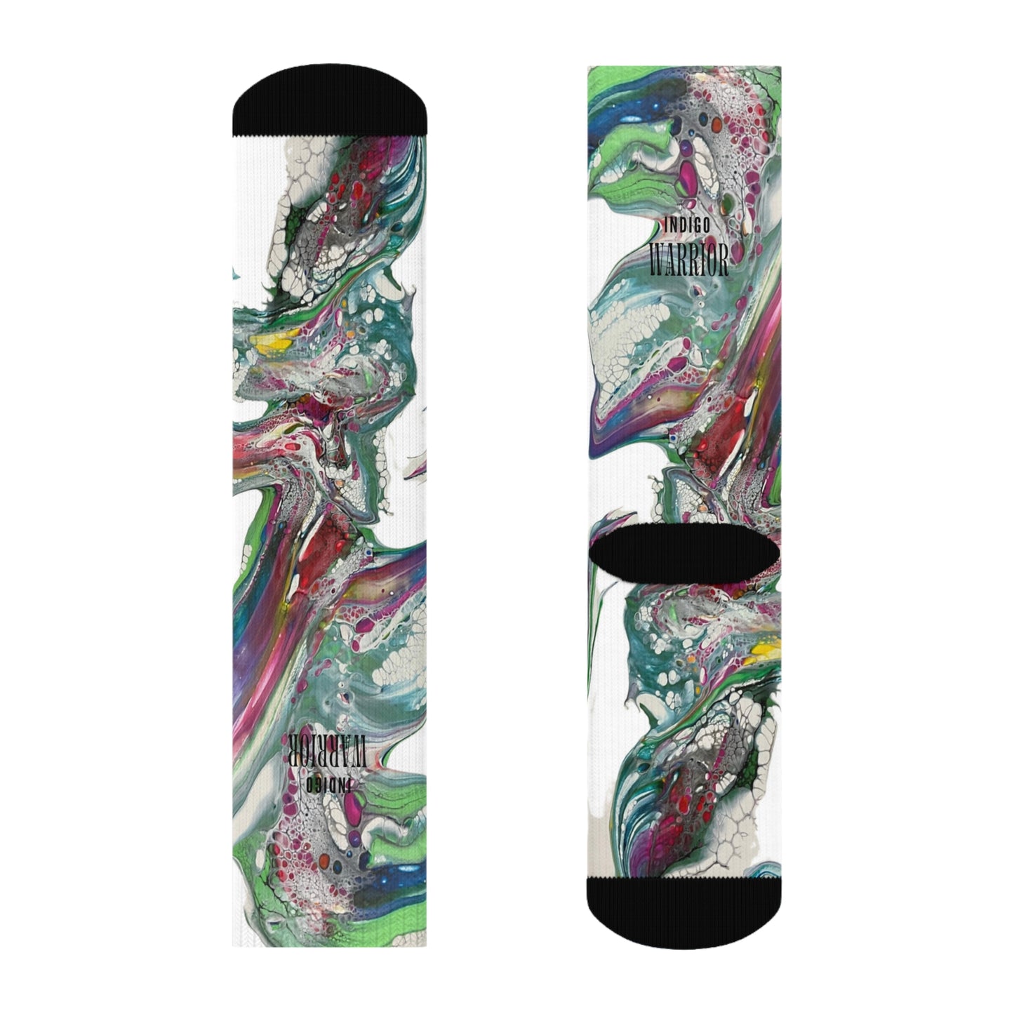 Crew Socks for her printed art socks for women ankle soaks