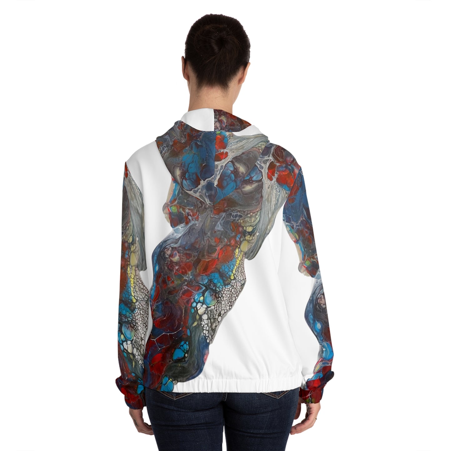 Indigo Warrior Full-Zip Hoodie