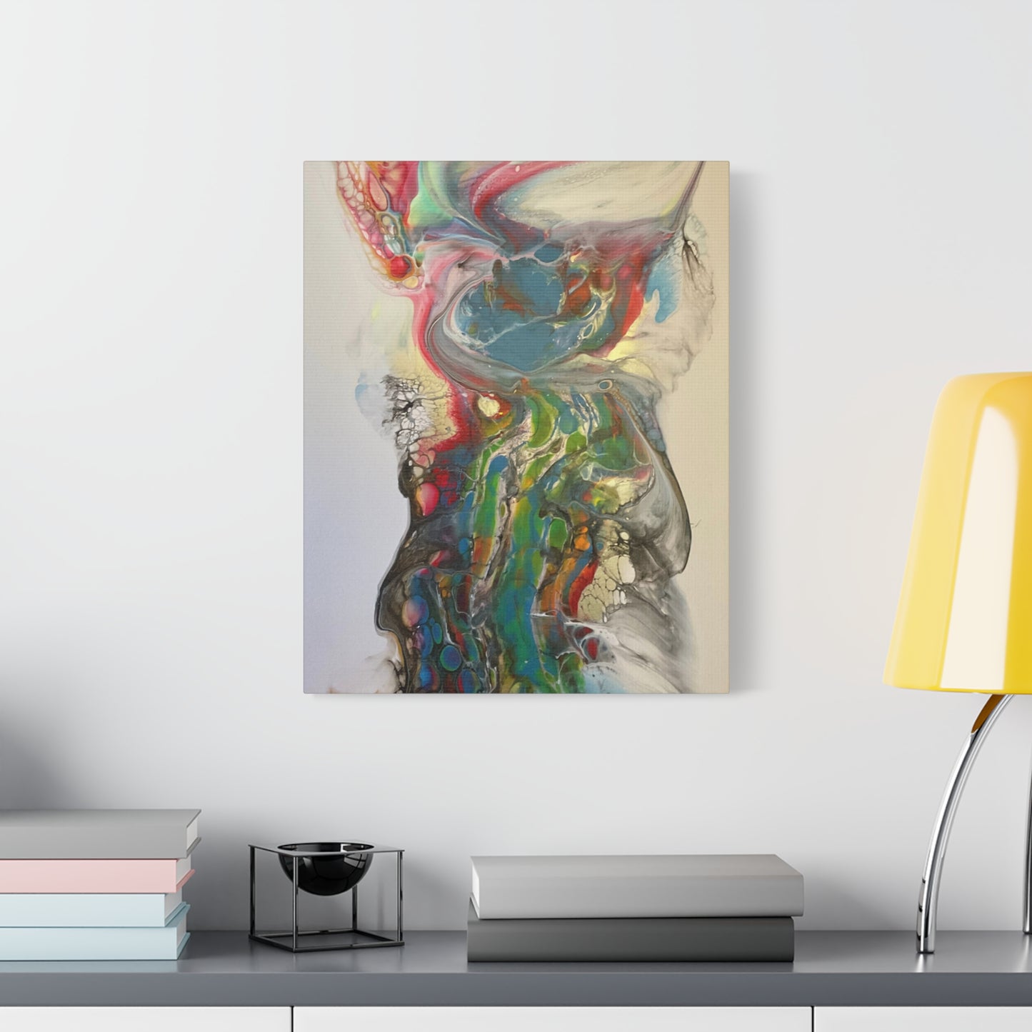Impression sur toile - Impression fluide « Miss Rhino »