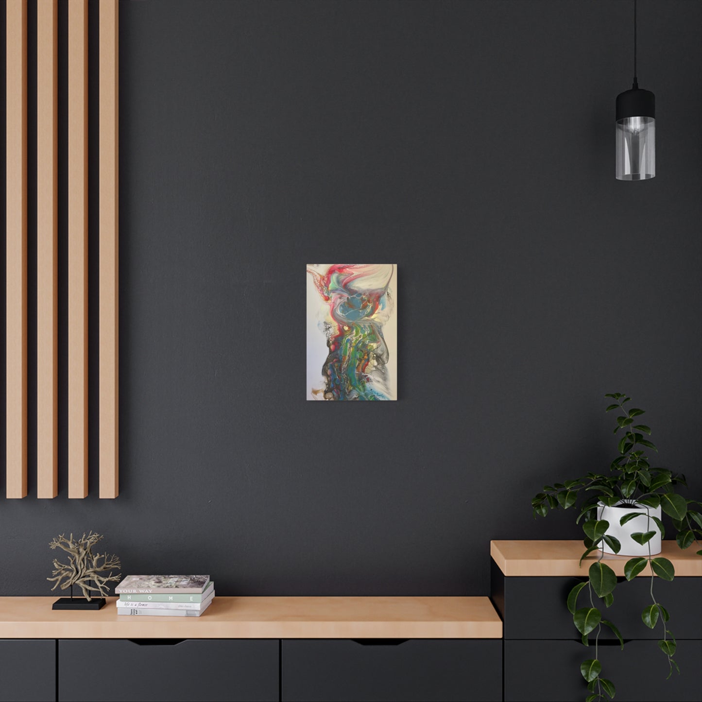 Impression sur toile - Impression fluide « Miss Rhino »