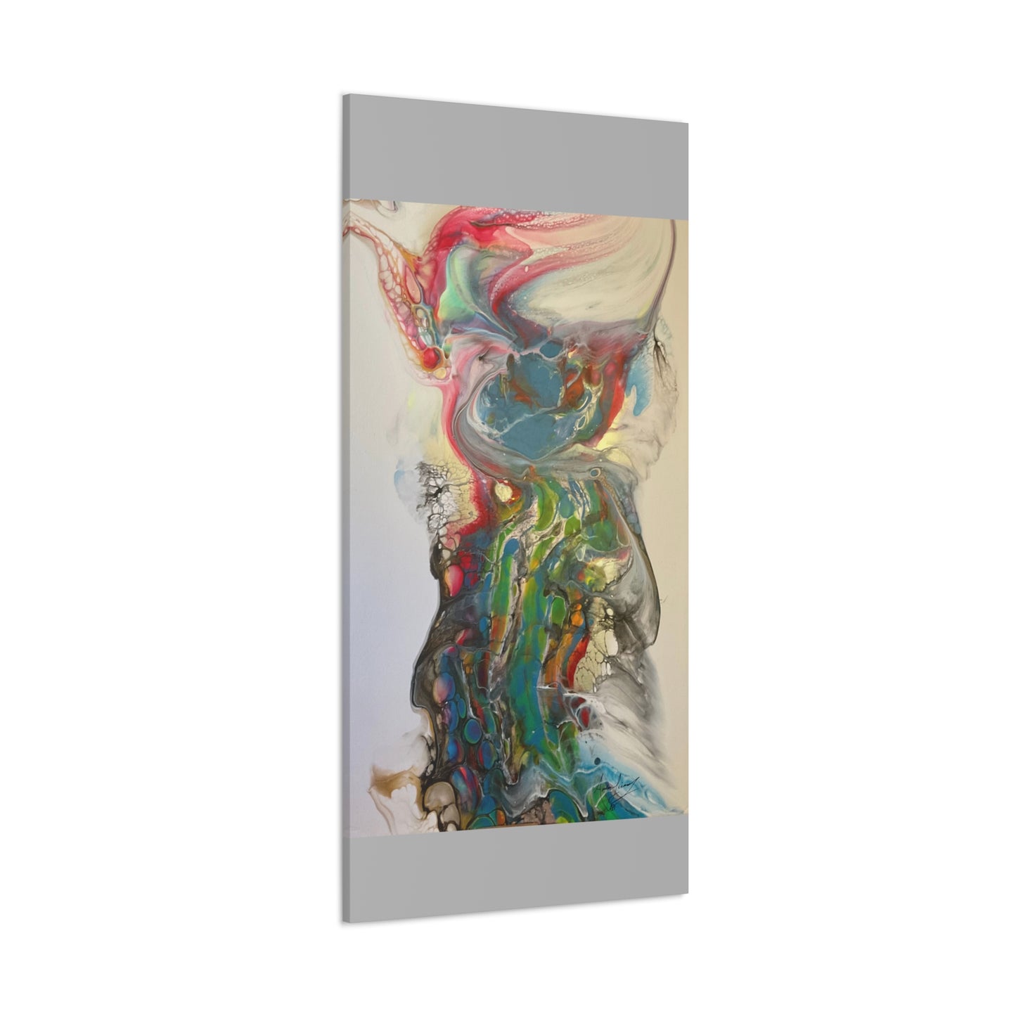 Impression sur toile - Impression fluide « Miss Rhino »