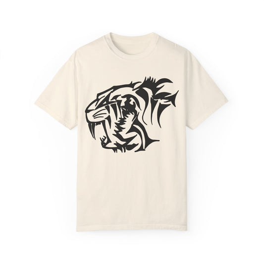 Indigo Warrior Tribal Tiger T-shirt